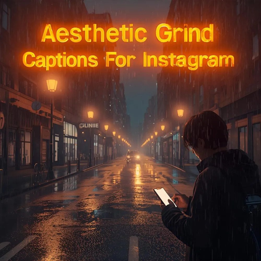 Aesthetic Grind Captions For Instagram