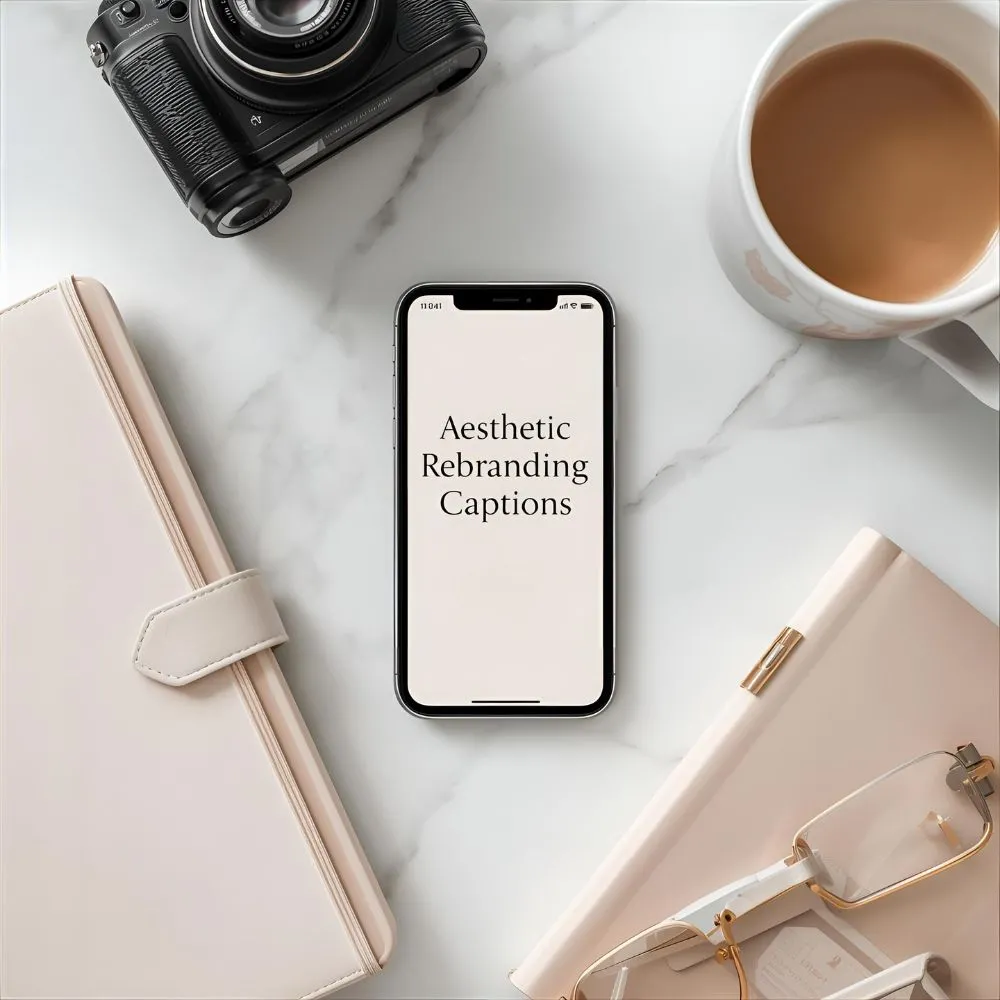 Aesthetic Rebranding Captions For Instagram