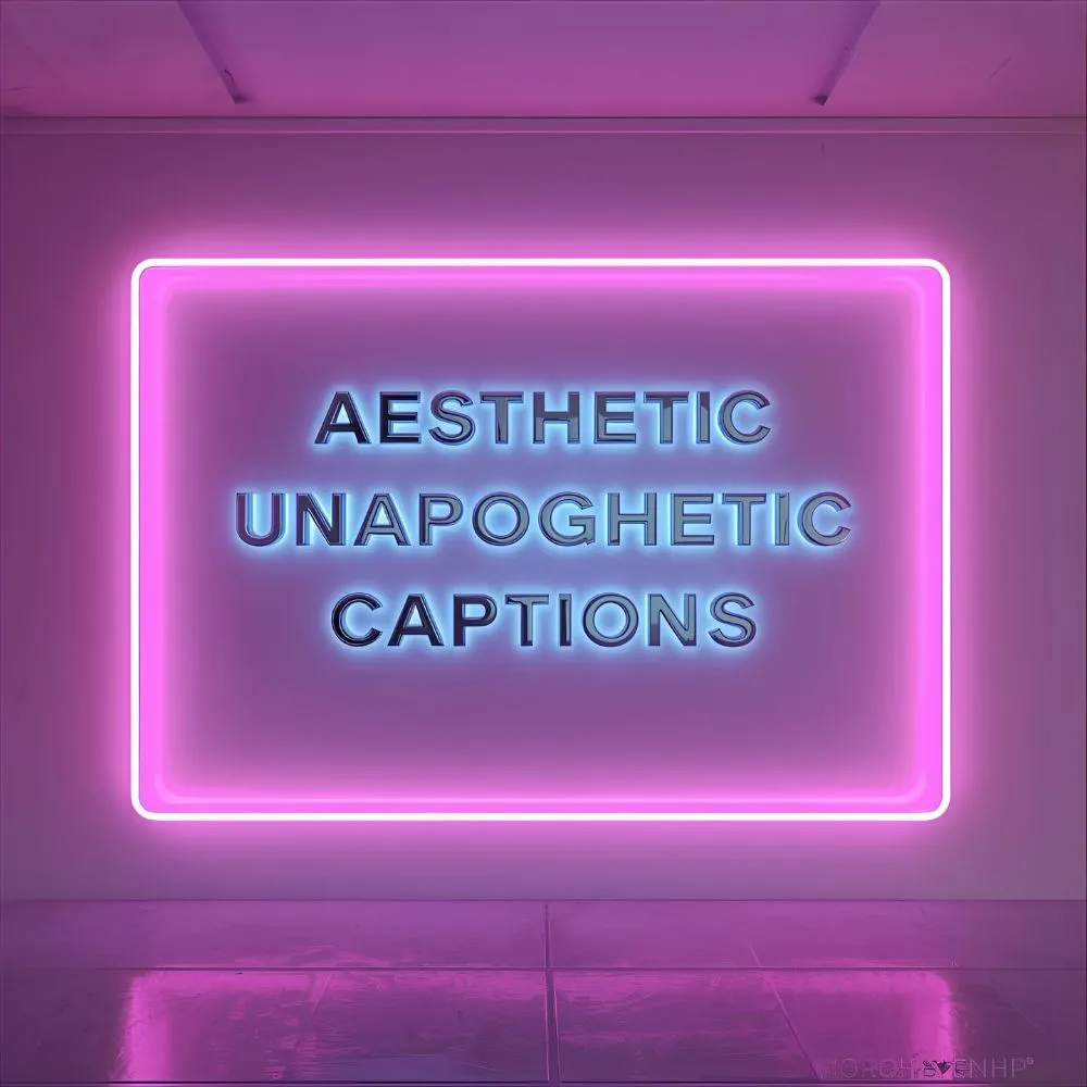 Aesthetic Unapologetic Captions