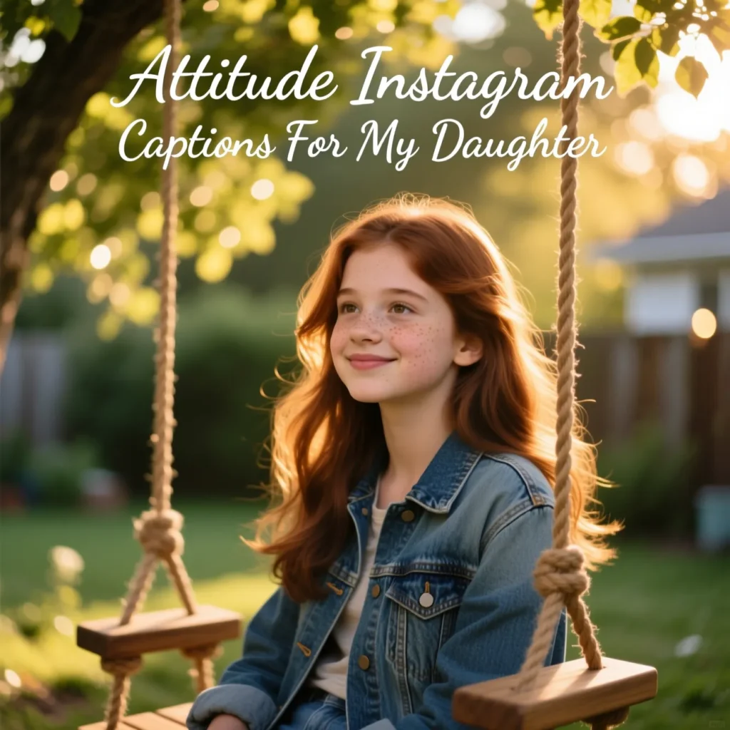 Attitude Instagram Captions For My Daughter