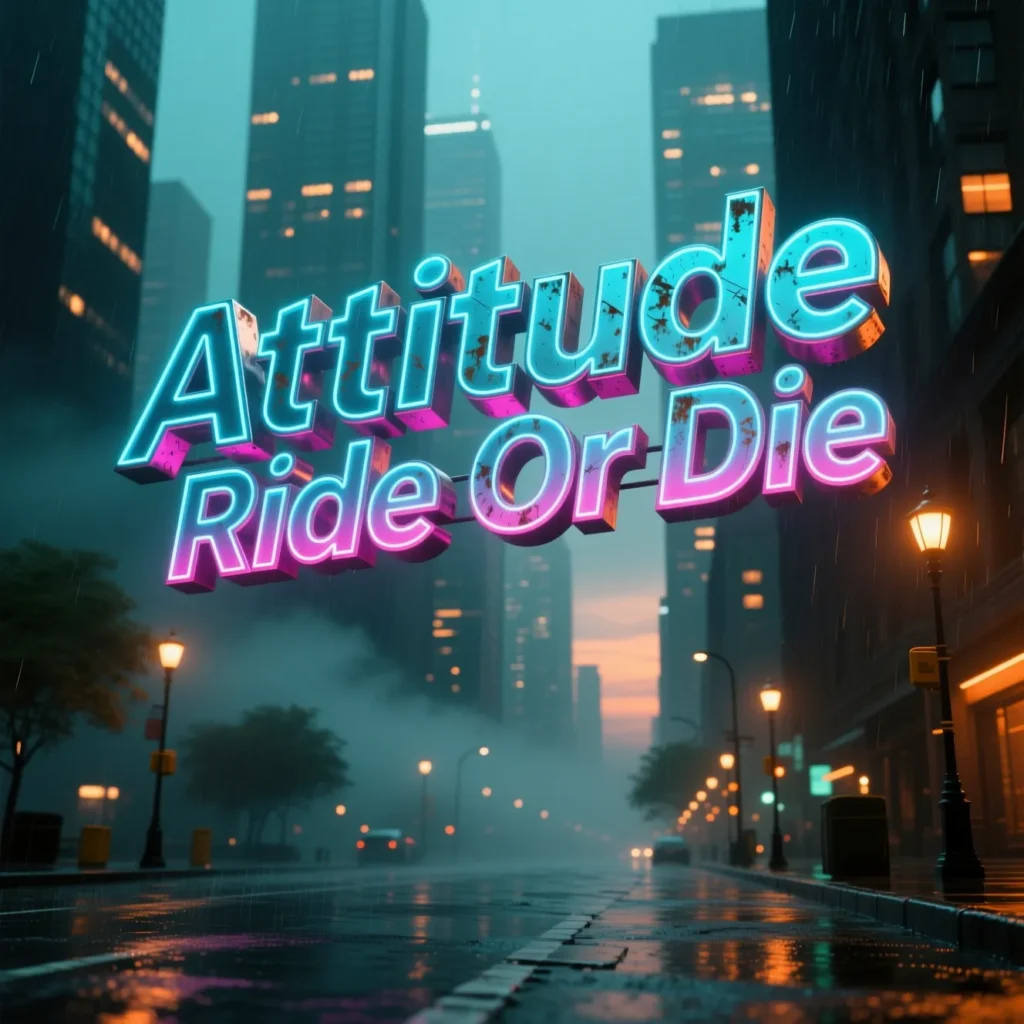 Attitude Ride Or Die Captions