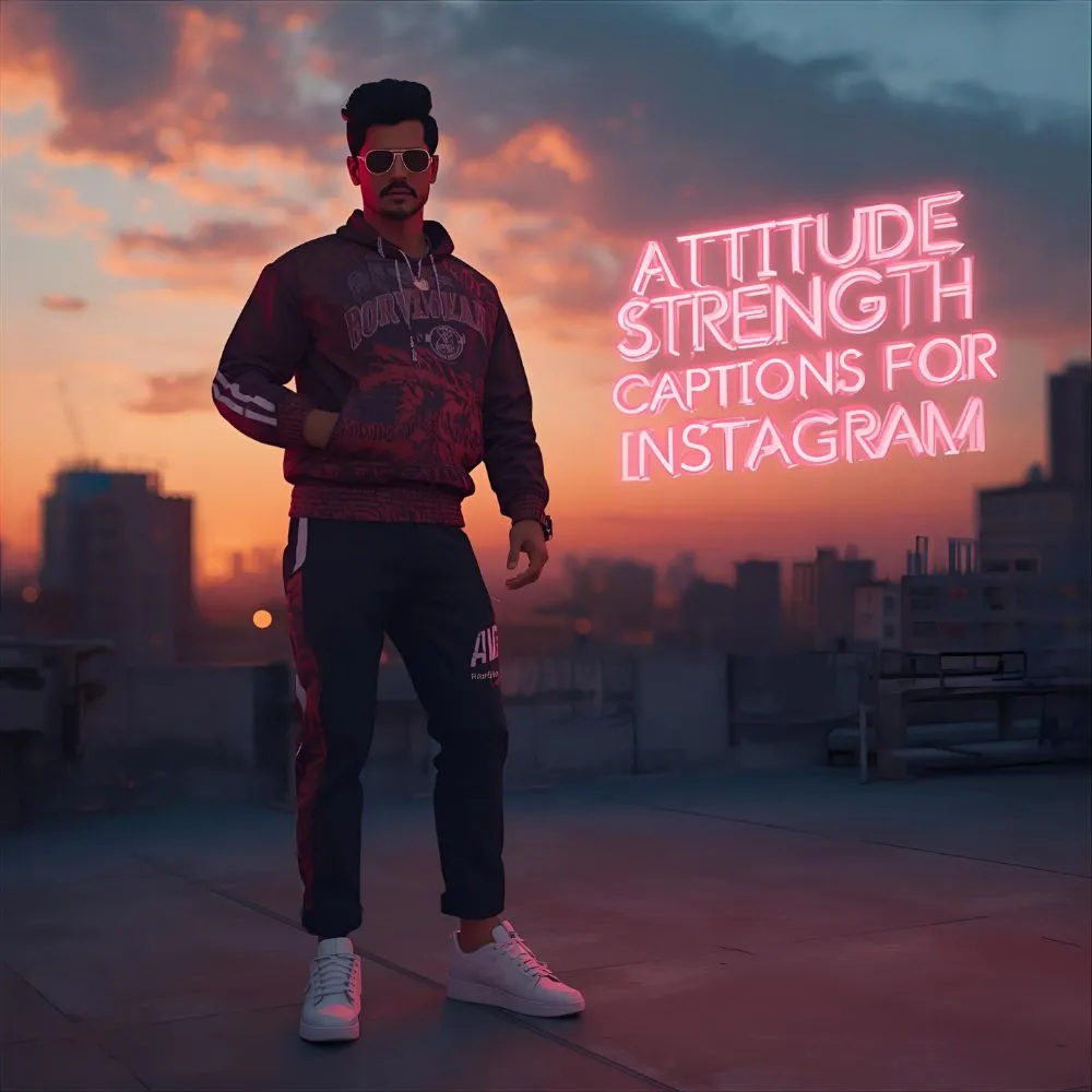 Attitude Strength Captions For Instagram