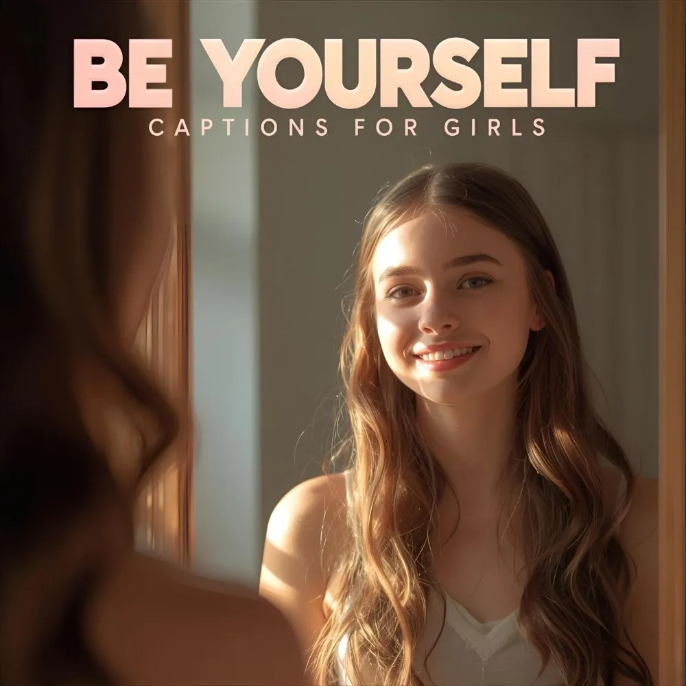 Be Yourself Captions For Girls