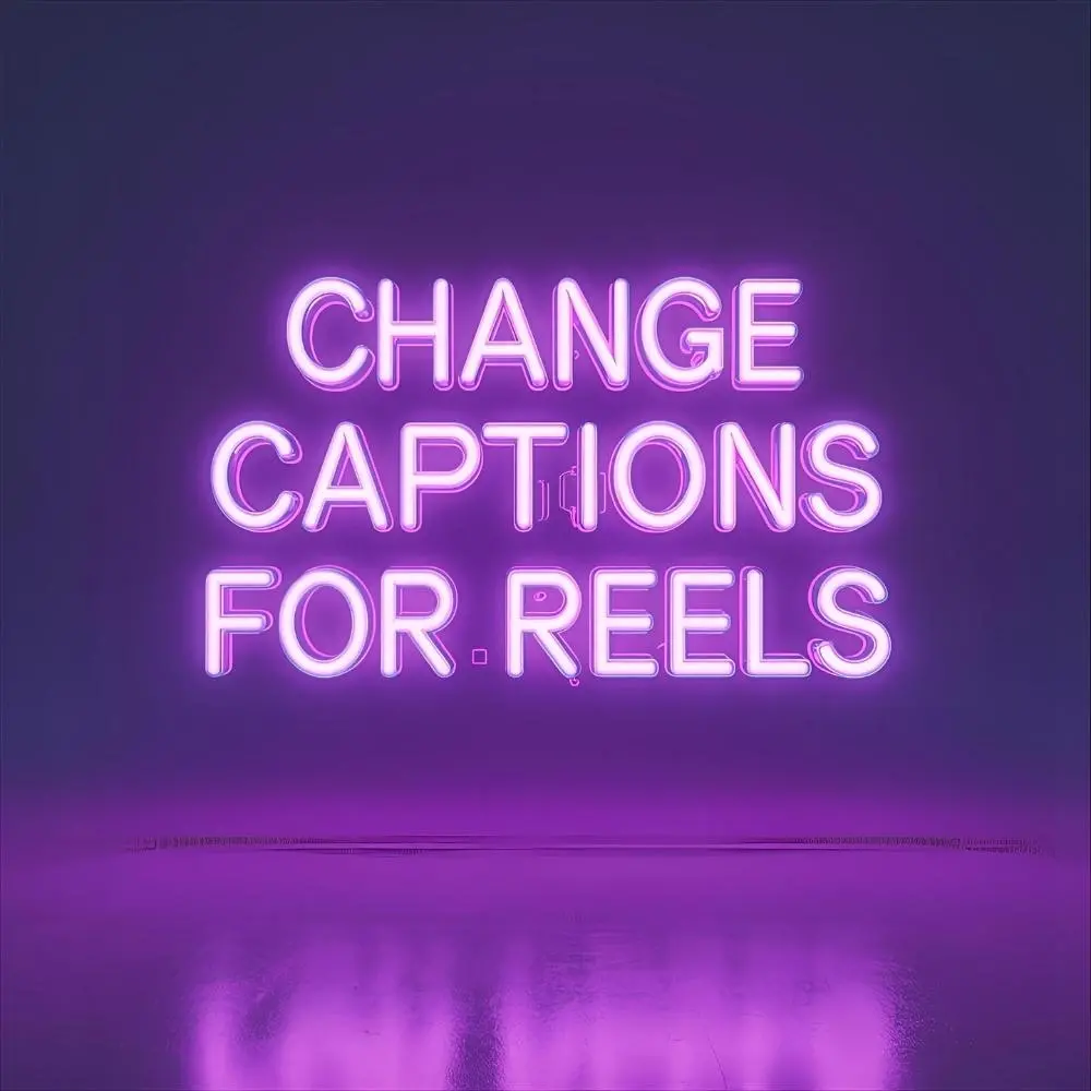 Change Captions For Reels 