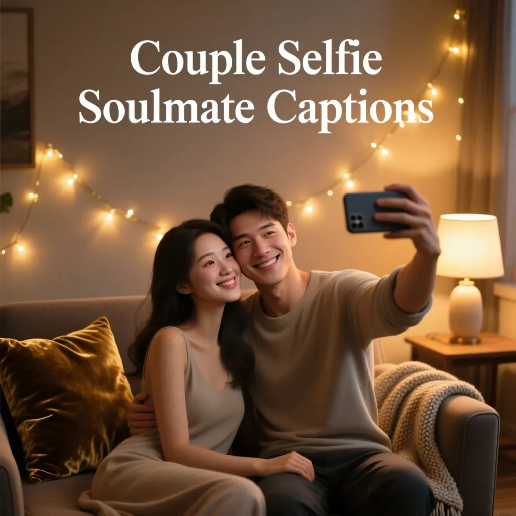 Couple Selfie Soulmate Captions