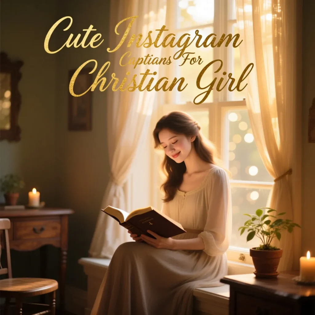 Cute Instagram Captions For Christian Girl 