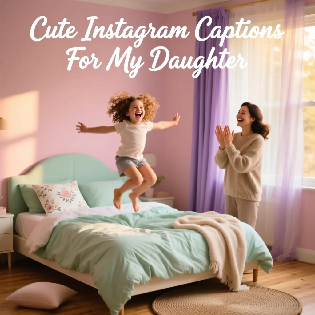 Cute Instagram Captions For My Daughter