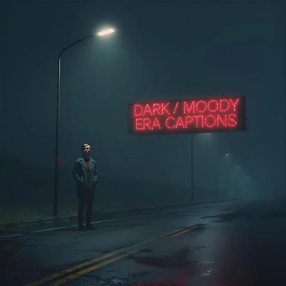 Dark / Moody Era Captions