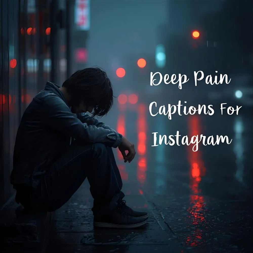 Deep Pain Captions For Instagram