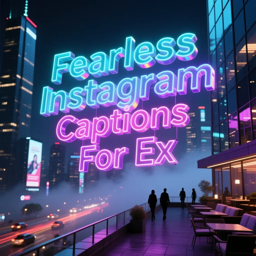 Fearless Instagram Captions For Ex
