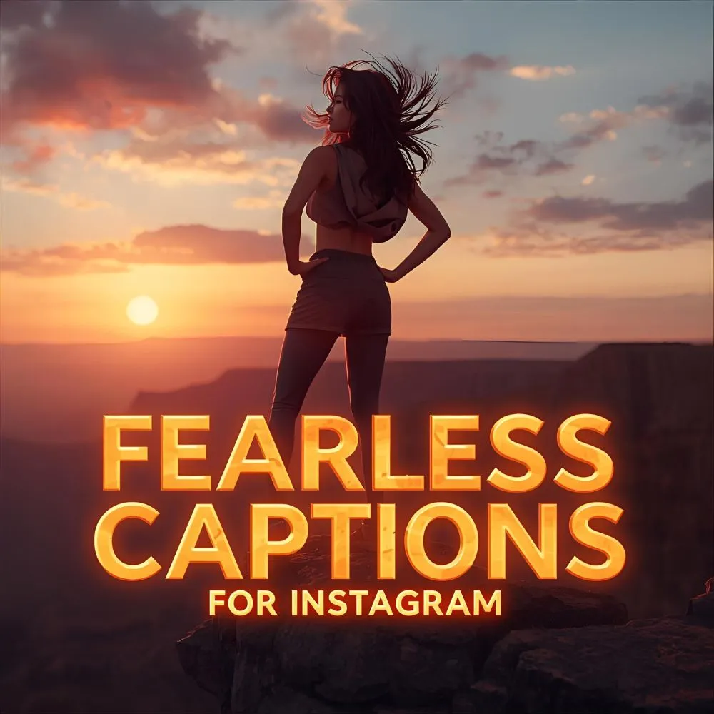 Fearless Captions For Instagram