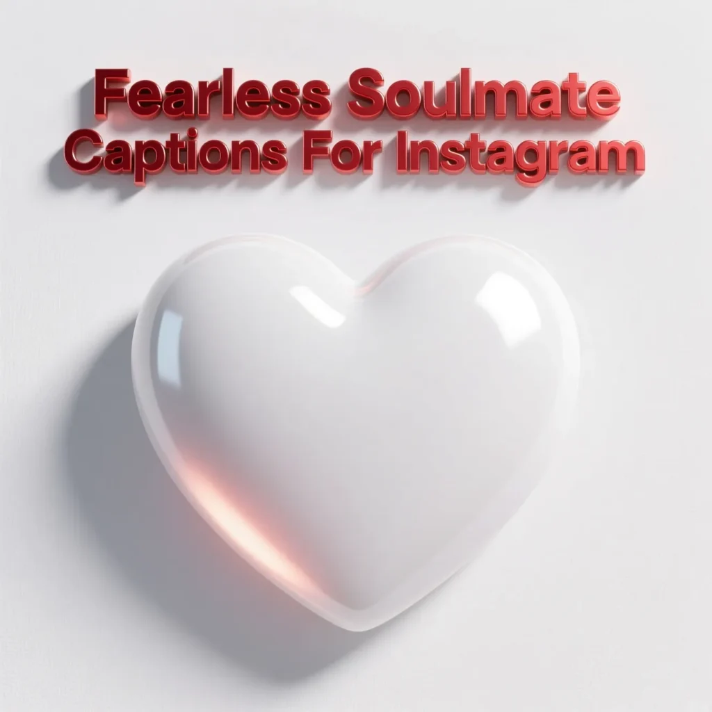 Fearless Soulmate Captions For Instagram