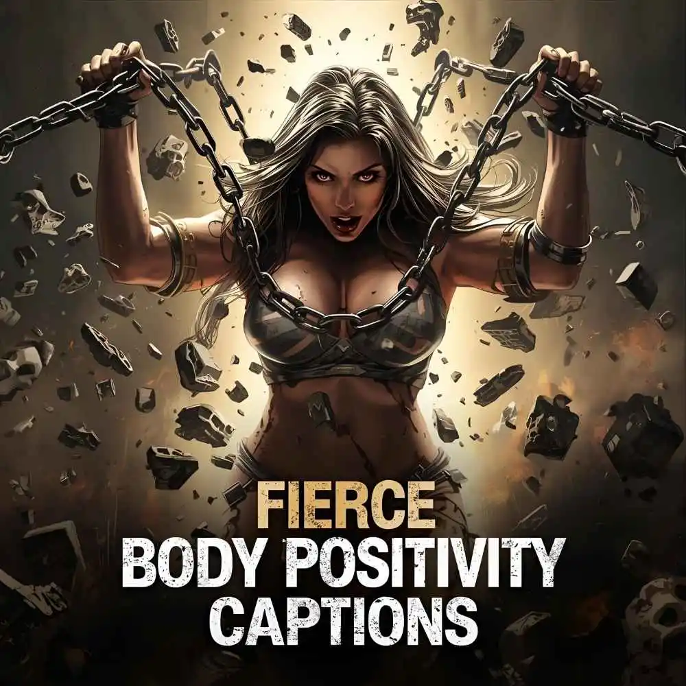 Fierce Body Positivity Captions
