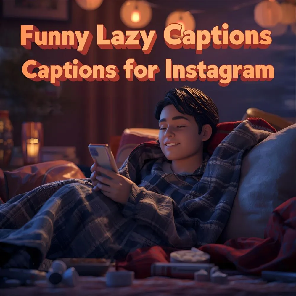  Funny Lazy Captions For Instagram