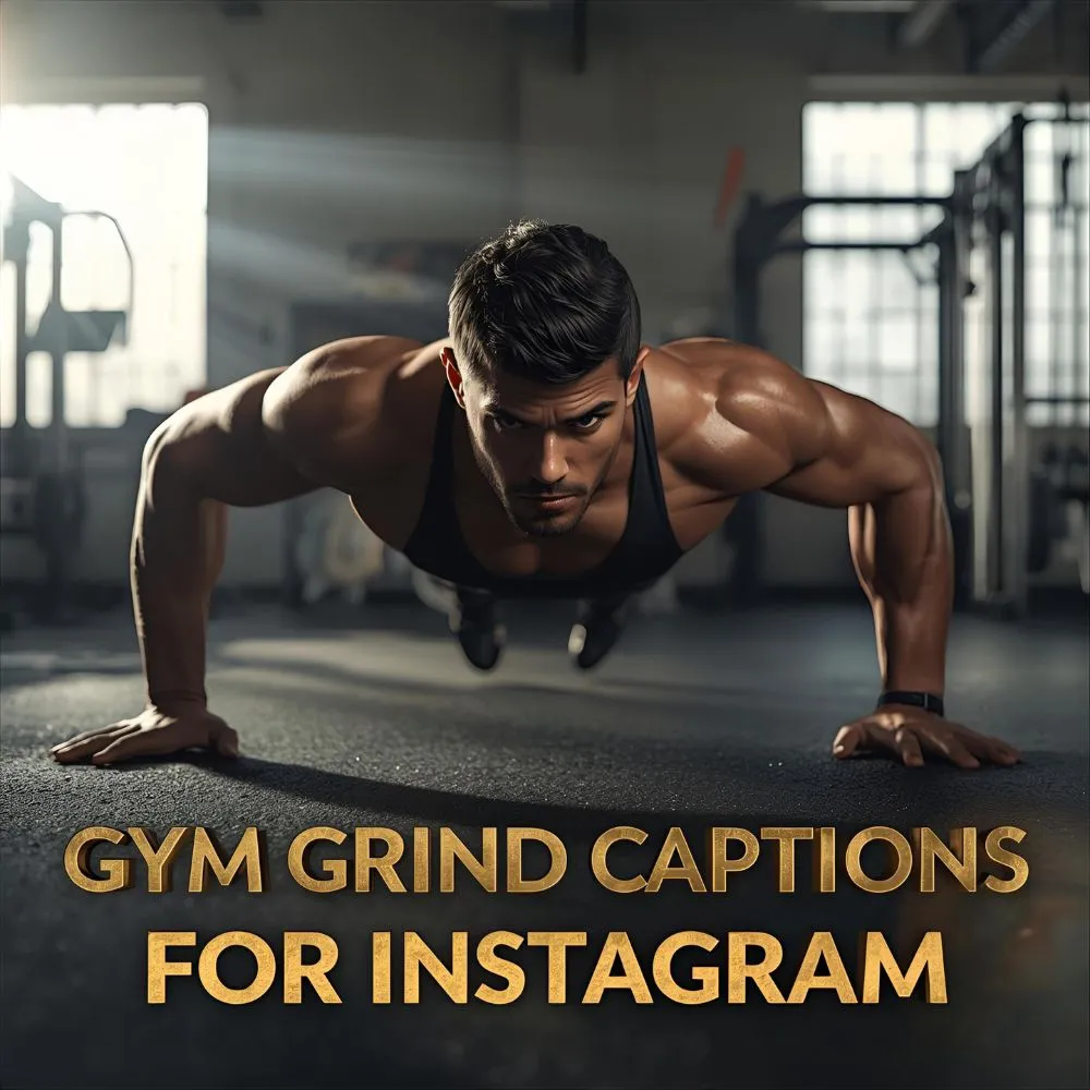 Gym Grind Captions For Instagram