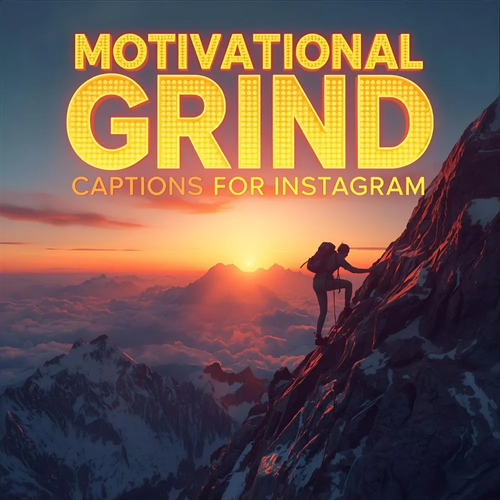 Motivational Grind Captions For Instagram