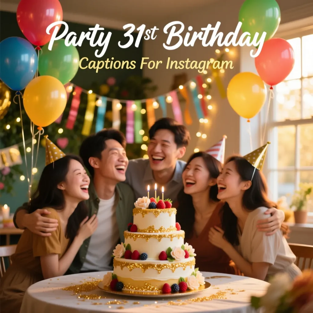  Party 31st Birthday Captions For Instagram