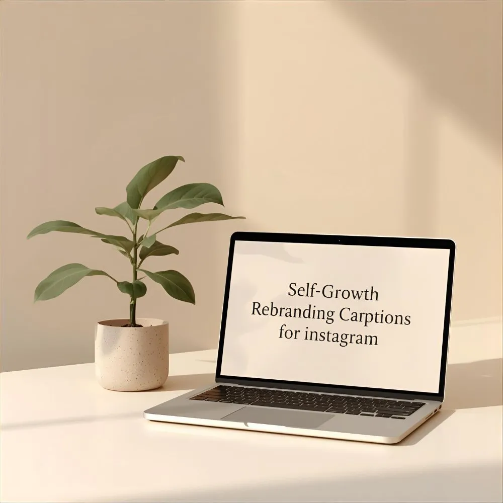 Self-Growth Rebranding Captions For Instagram