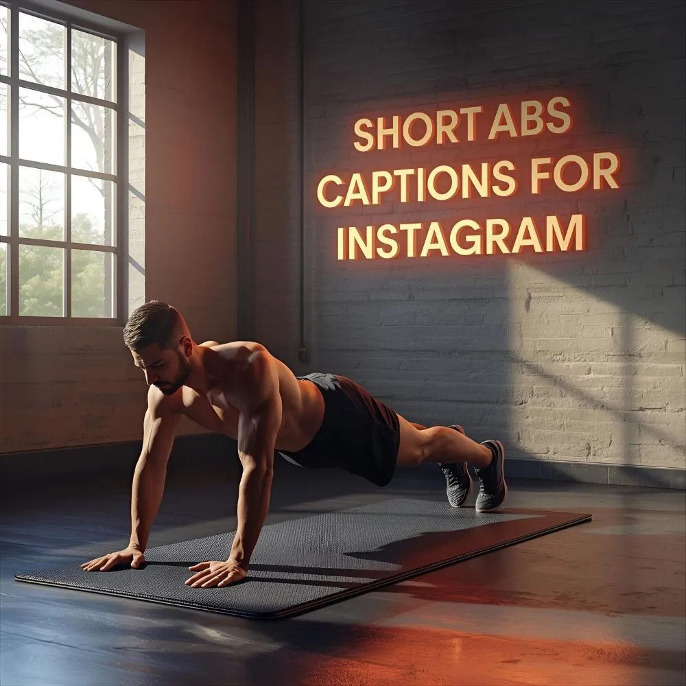 Short Abs Captions For Instagram