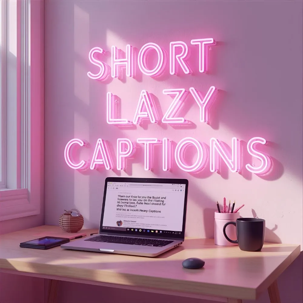 Short Lazy Captions For Instagram