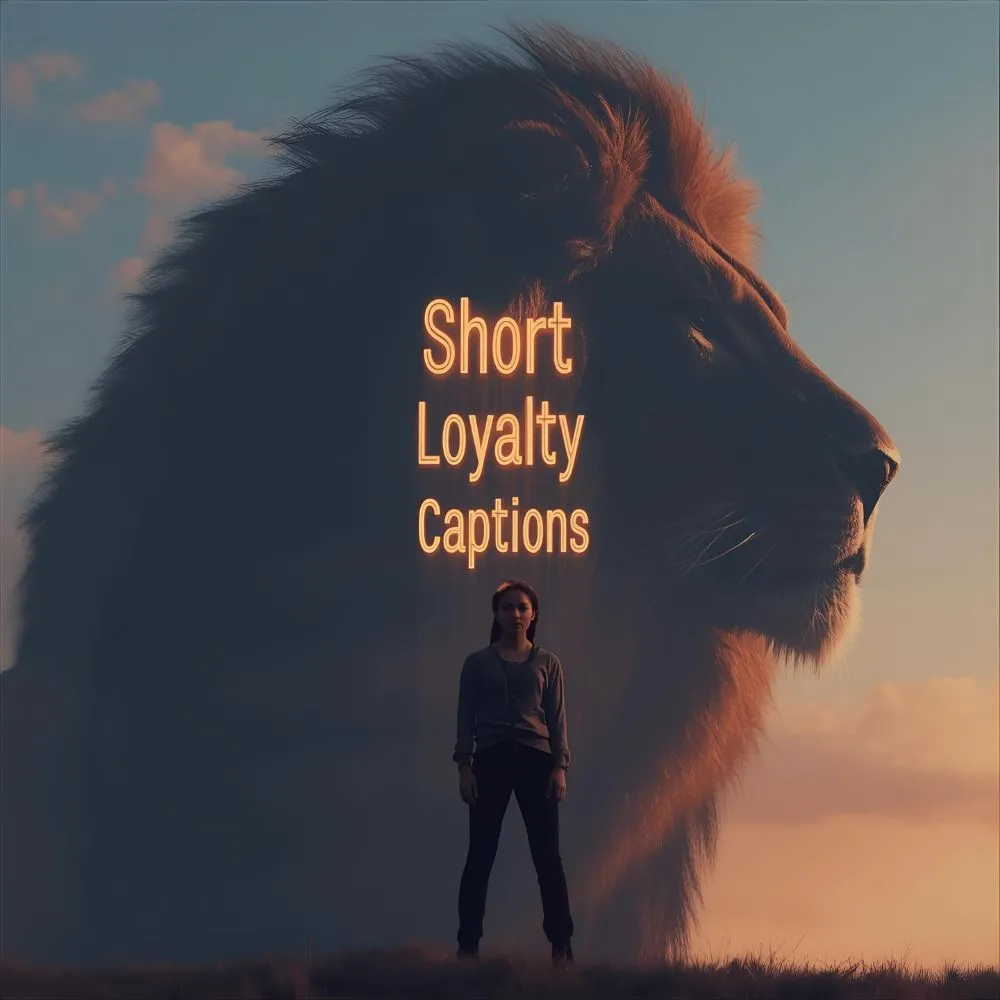 Short Loyalty Captions For Instagram