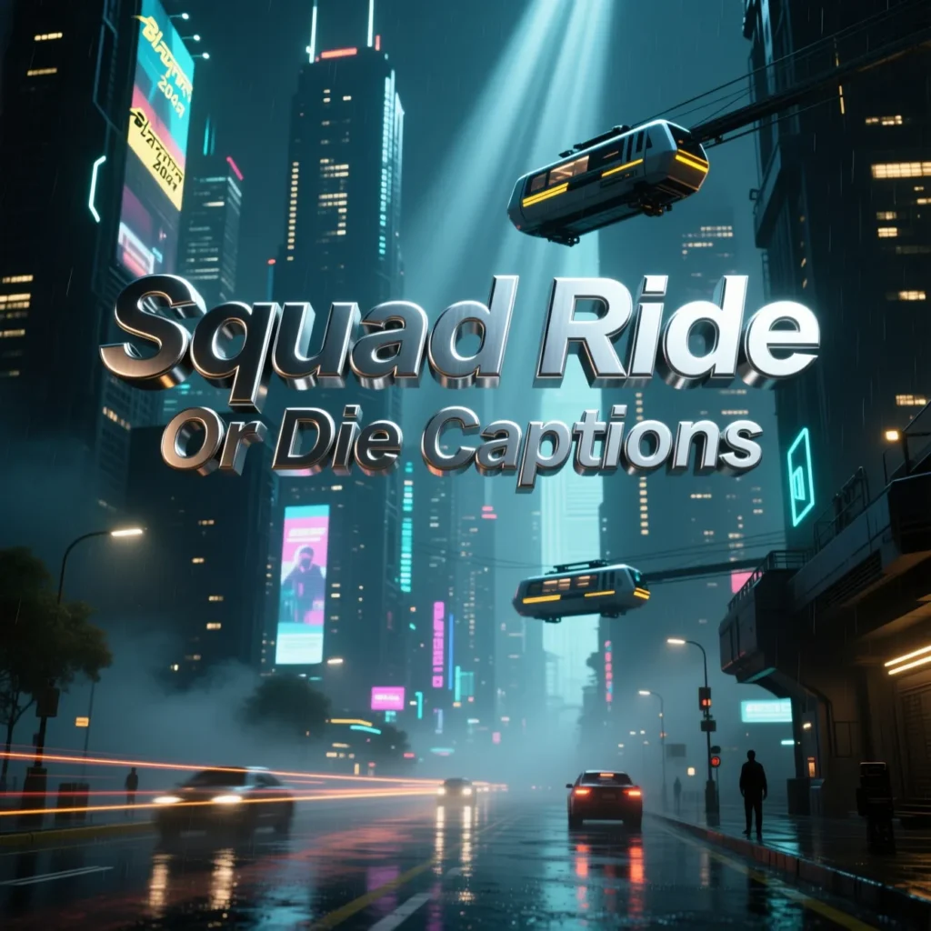 Squad Ride Or Die Captions