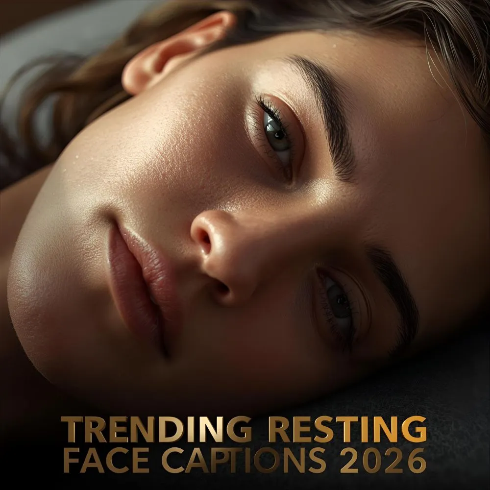 Trending Resting Face Captions (2026)