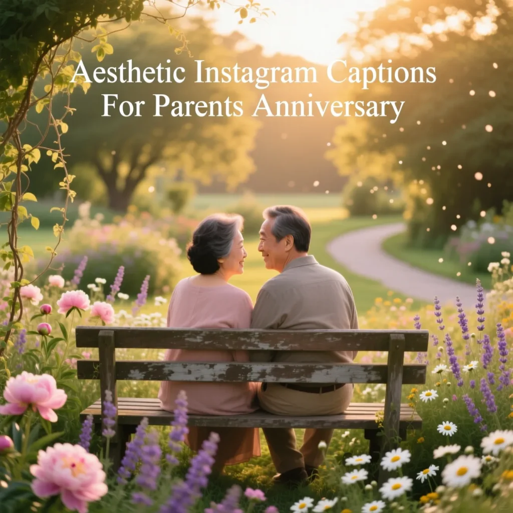 Aesthetic Instagram Captions For Parents Anniversary