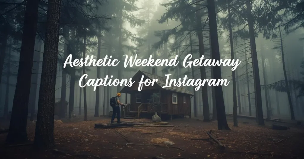  Aesthetic Weekend Getaway Captions For Instagram