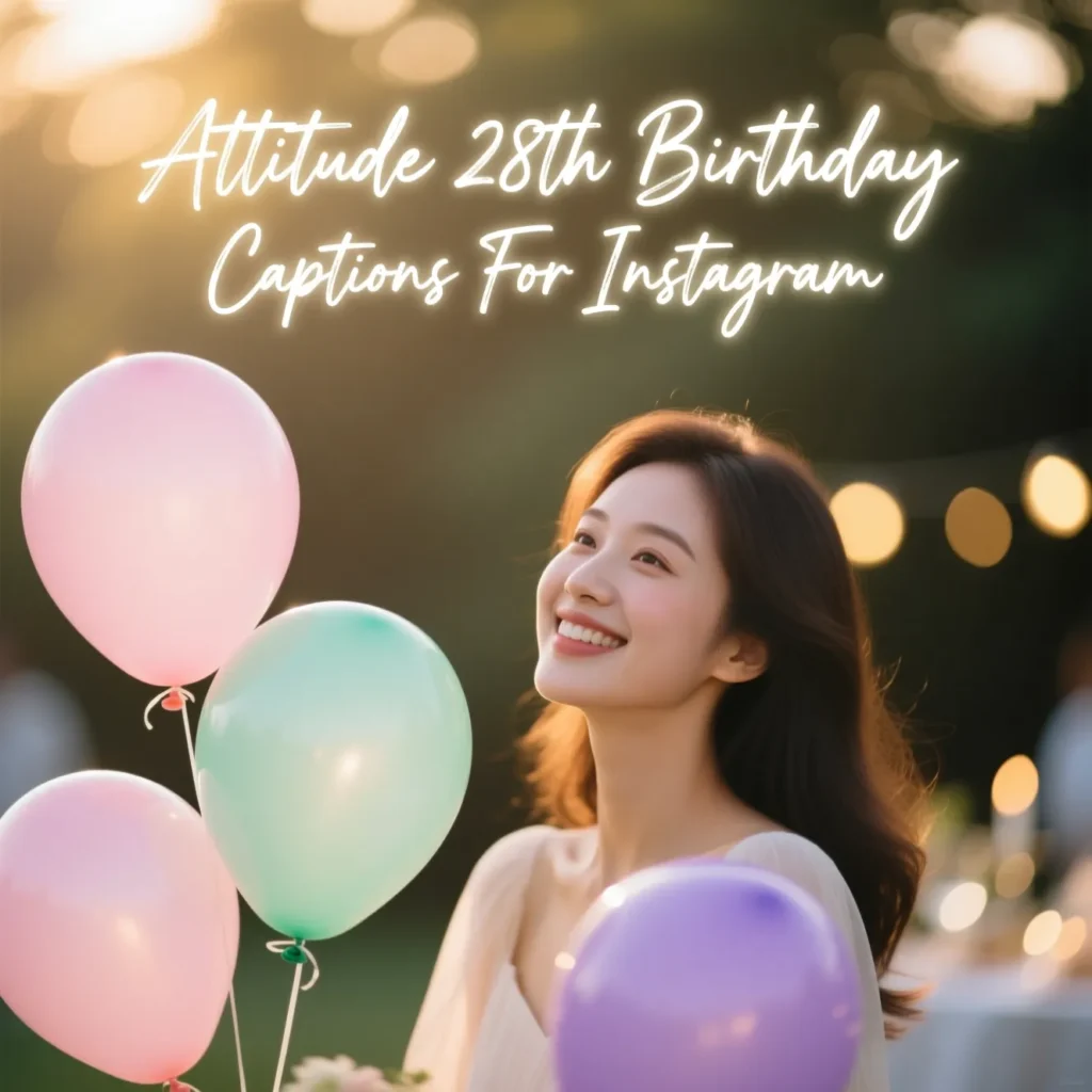 Attitude 28th Birthday Captions For Instagram