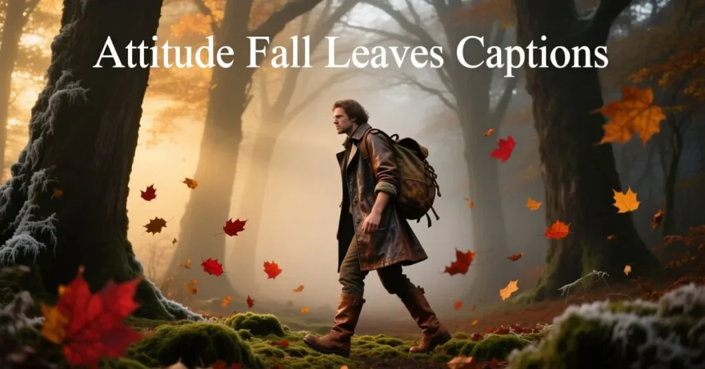 Attitude Fall Leaves Captions