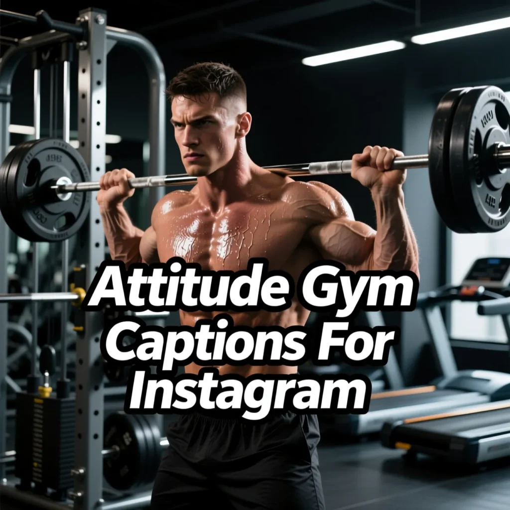 Attitude Gym Captions For Instagram