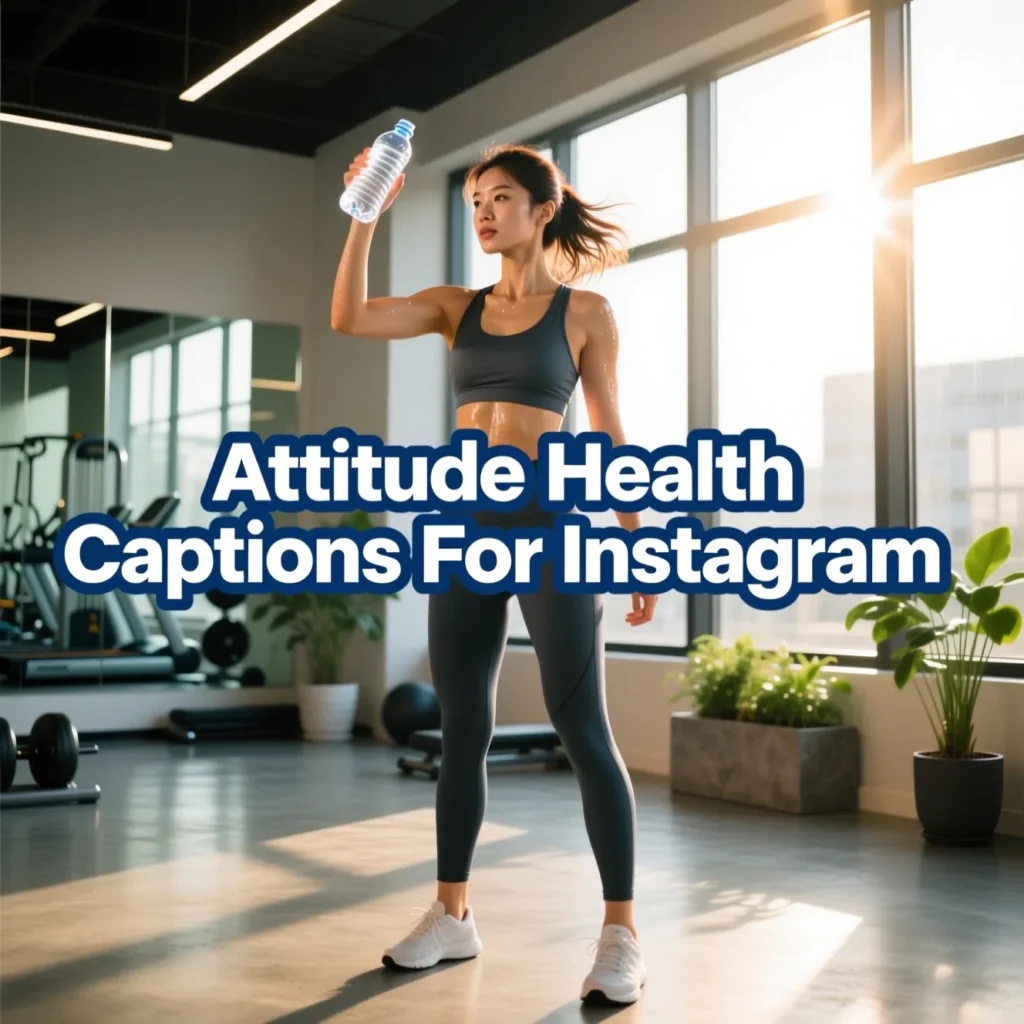 Attitude Health Captions For Instagram