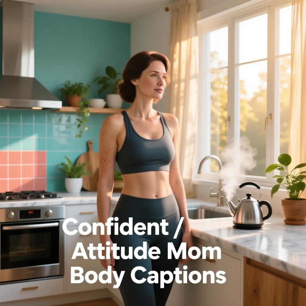 Confident / Attitude Mom Body Captions