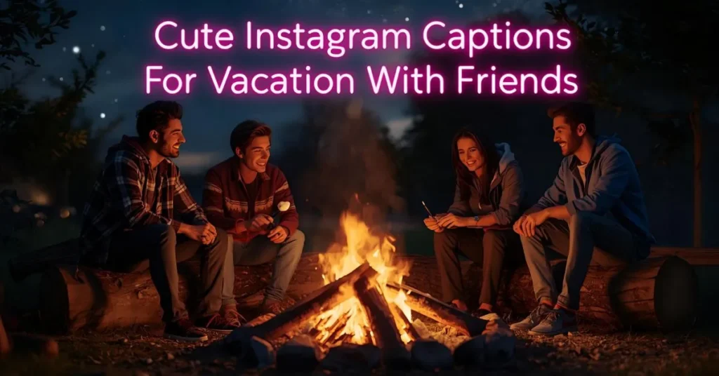 Cute Instagram Captions For Vacation With Friends