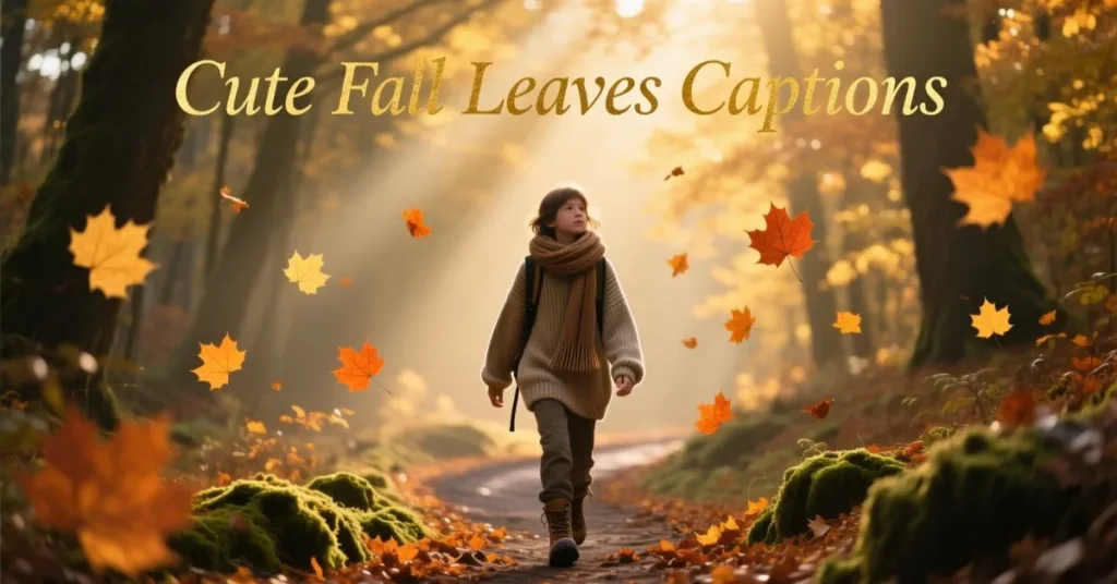 Cute Fall Leaves Captions