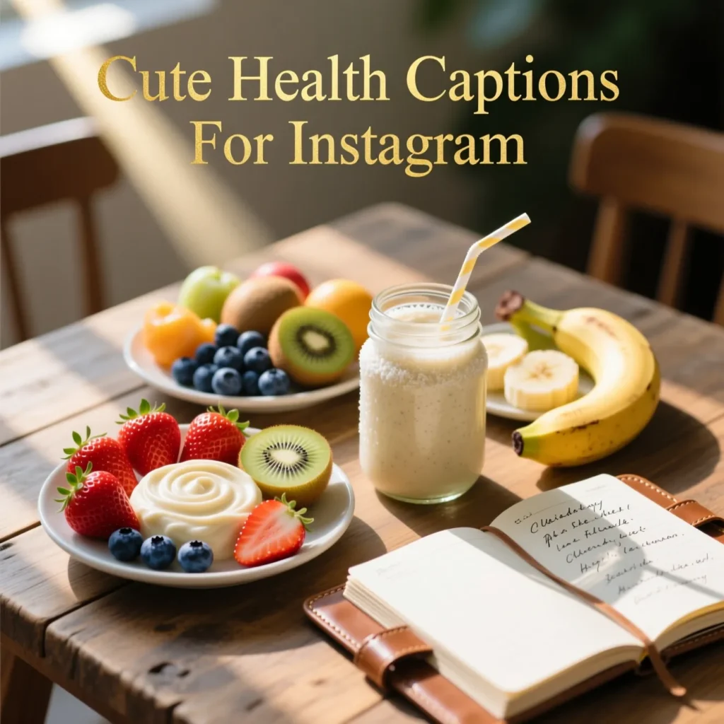 Cute Health Captions For Instagram