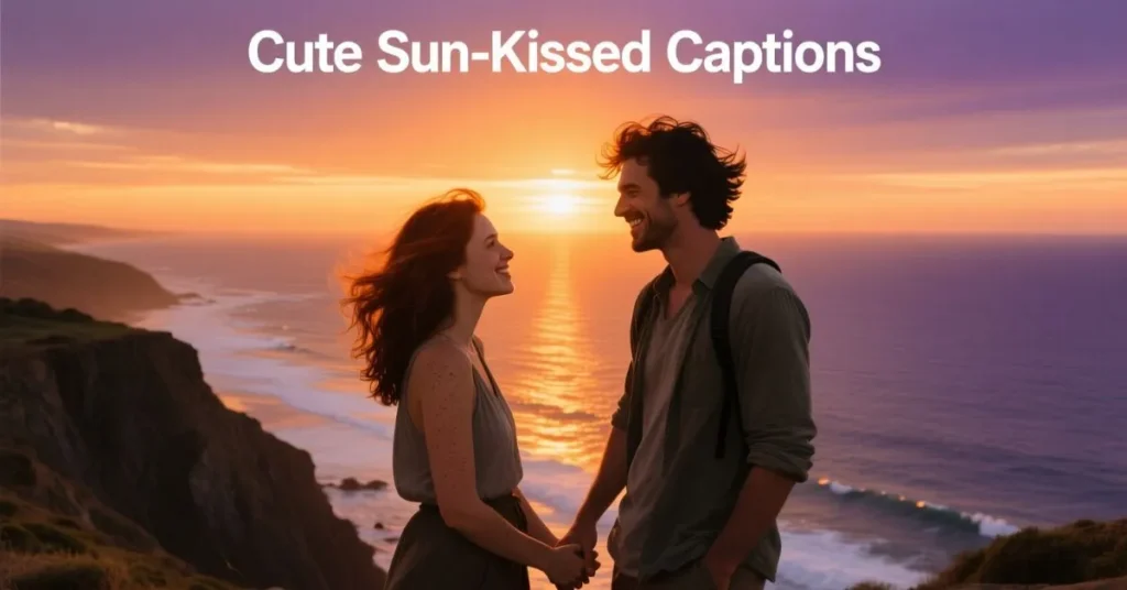 Cute Sun-Kissed Captions