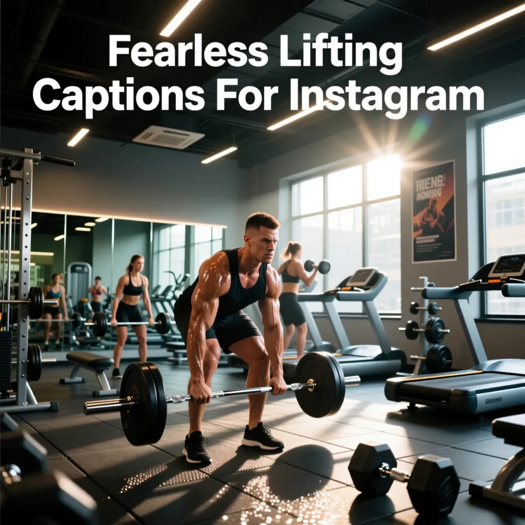 Fearless Lifting Captions For Instagram 
