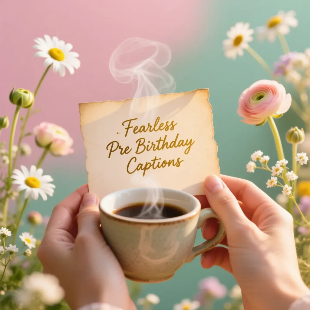 Fearless Pre Birthday Captions