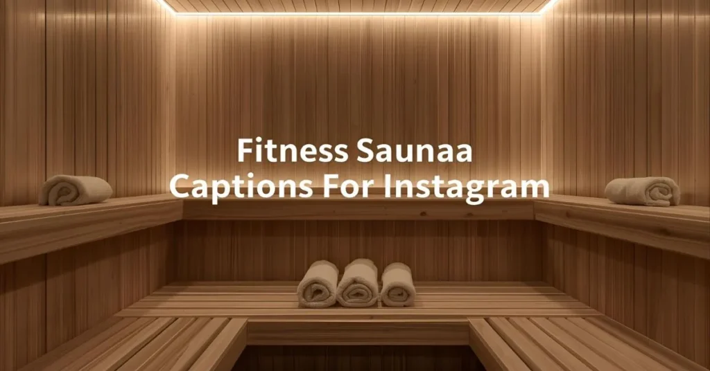  Fitness Sauna Captions For Instagram