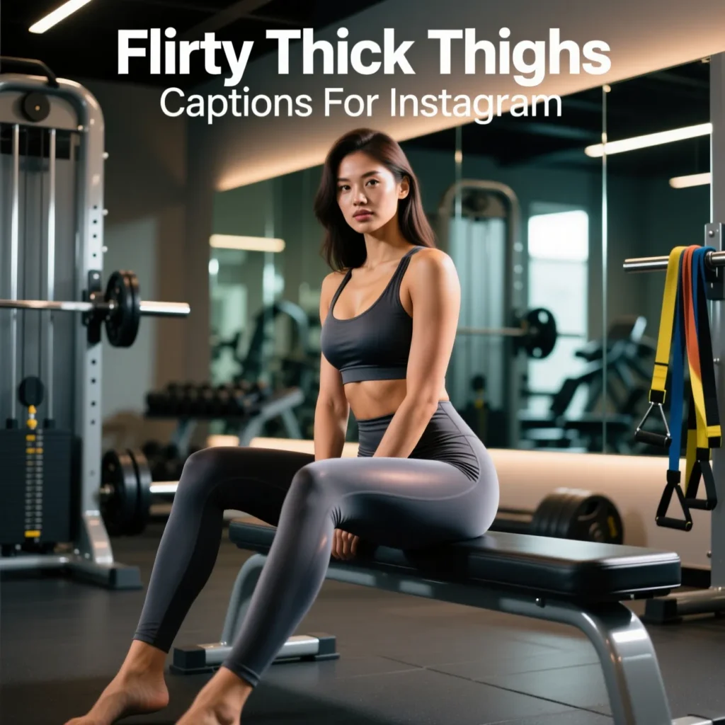 Flirty Thick Thighs Captions For Instagram