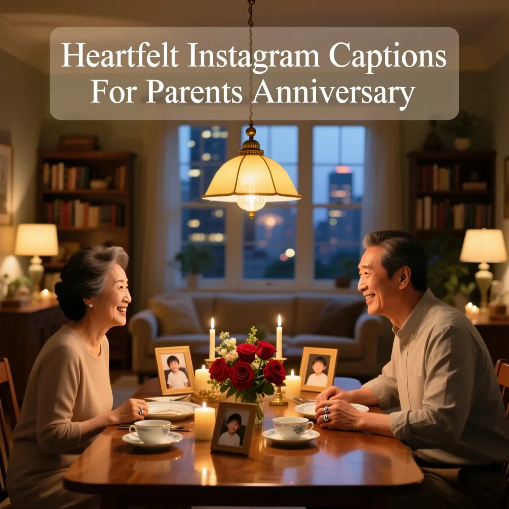 Heartfelt Instagram Captions For Parents Anniversary