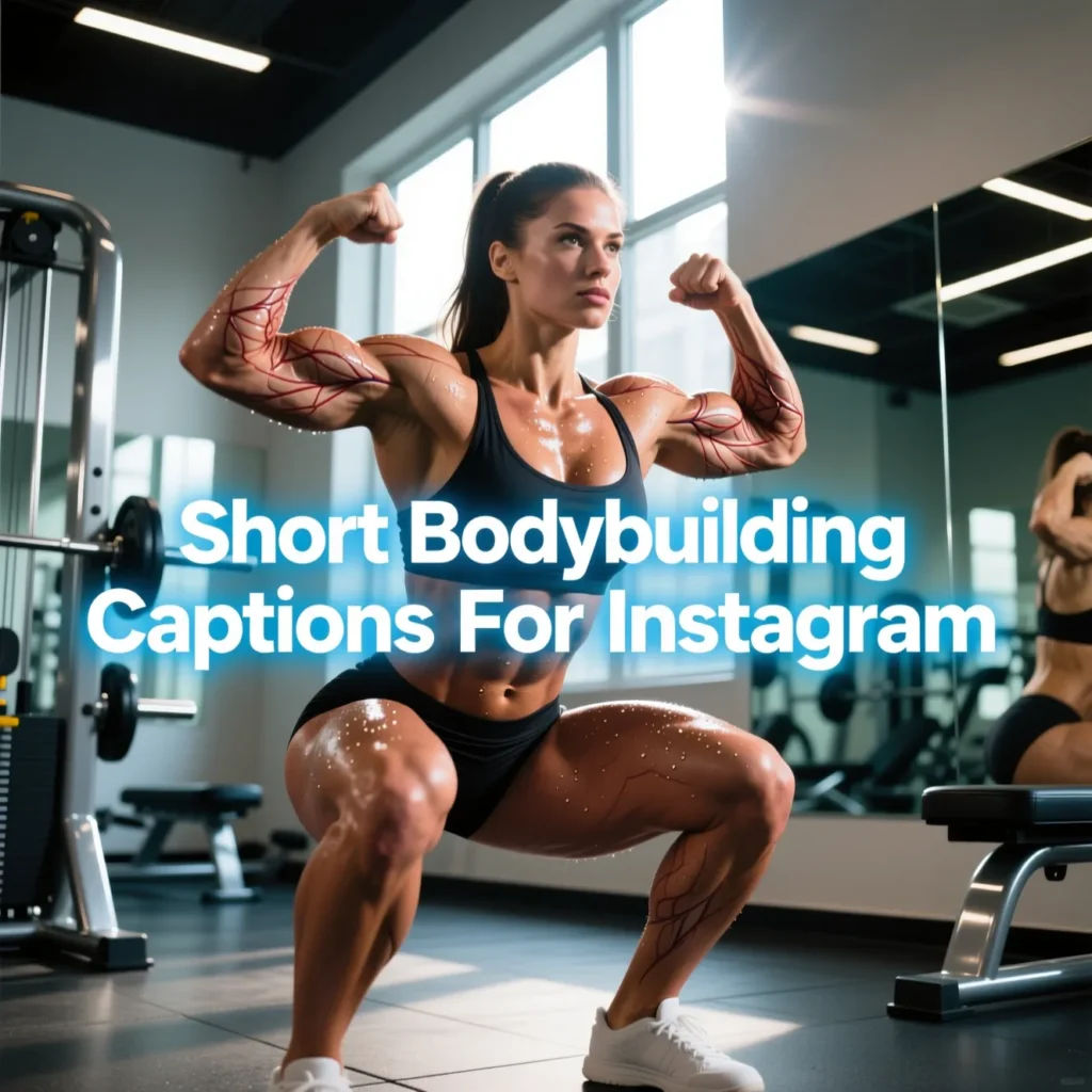 Short Bodybuilding Captions For Instagram