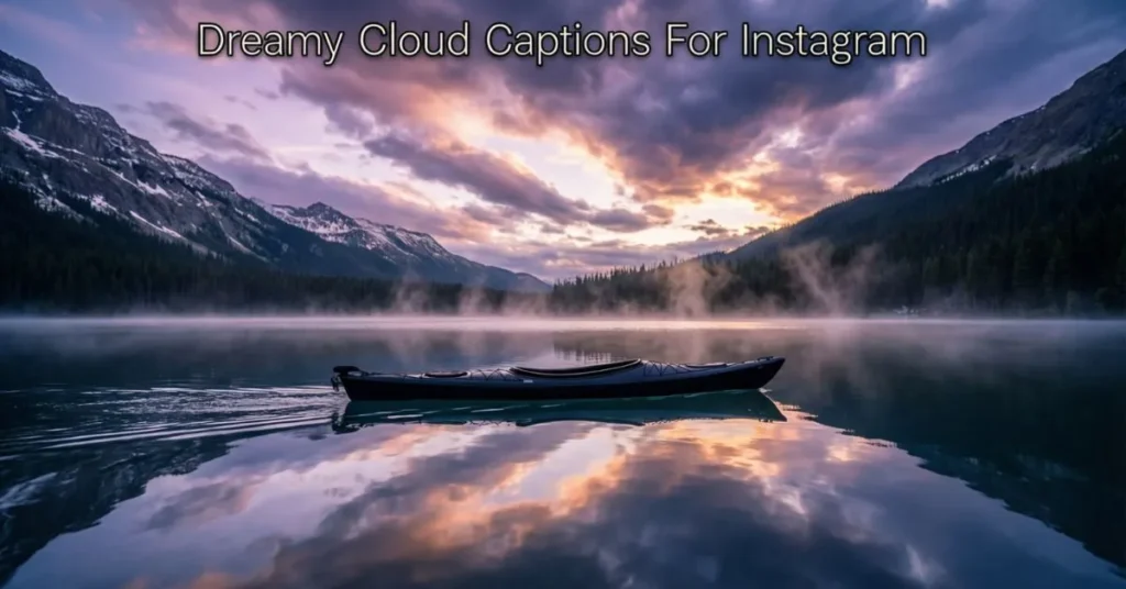 Dreamy Cloud Captions For Instagram