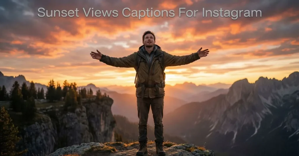 Sunset Views Captions For Instagram