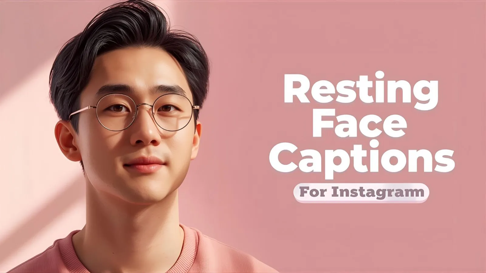 Resting Face Captions For Instagram