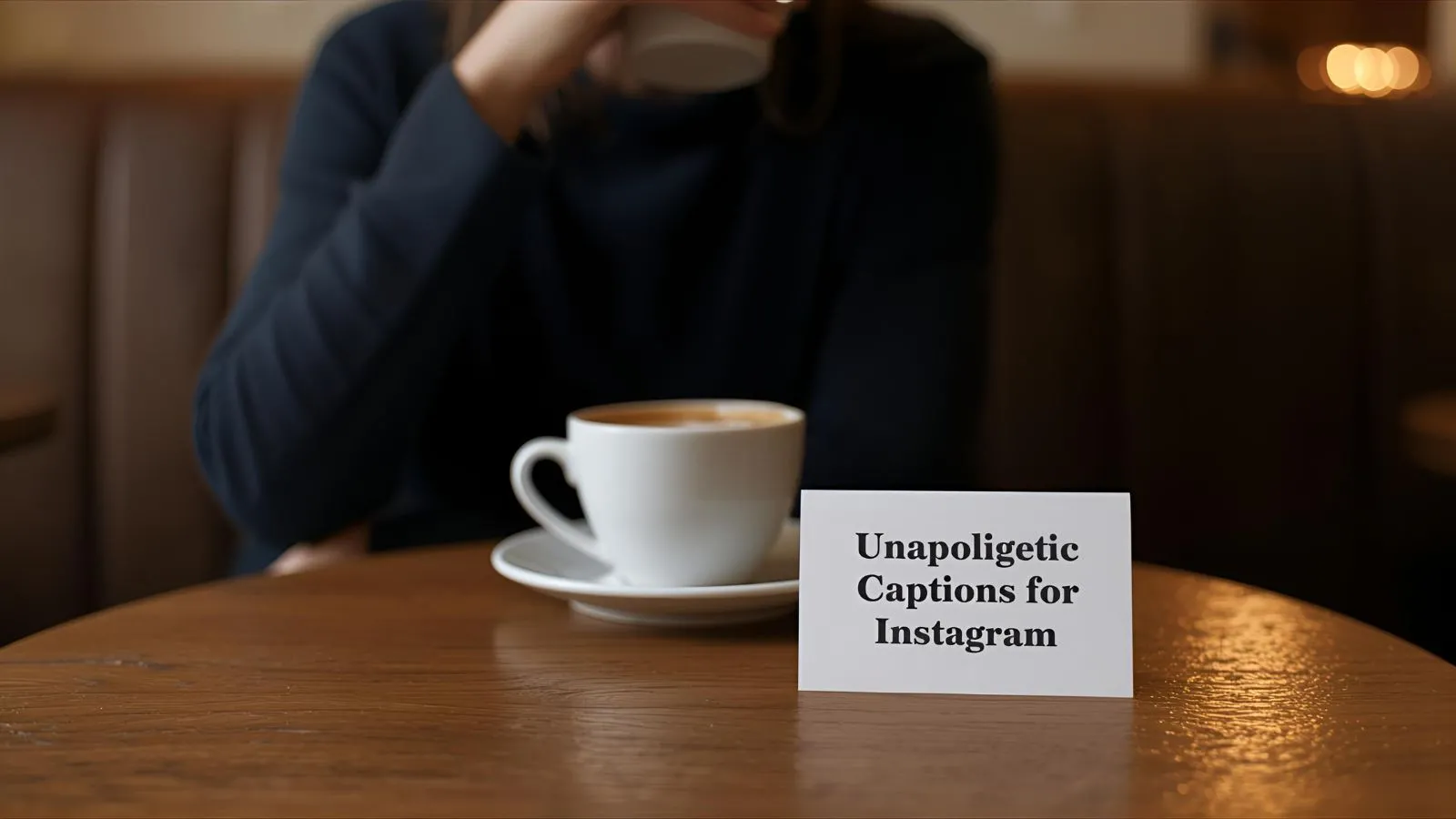 Unapologetic Captions For Instagram