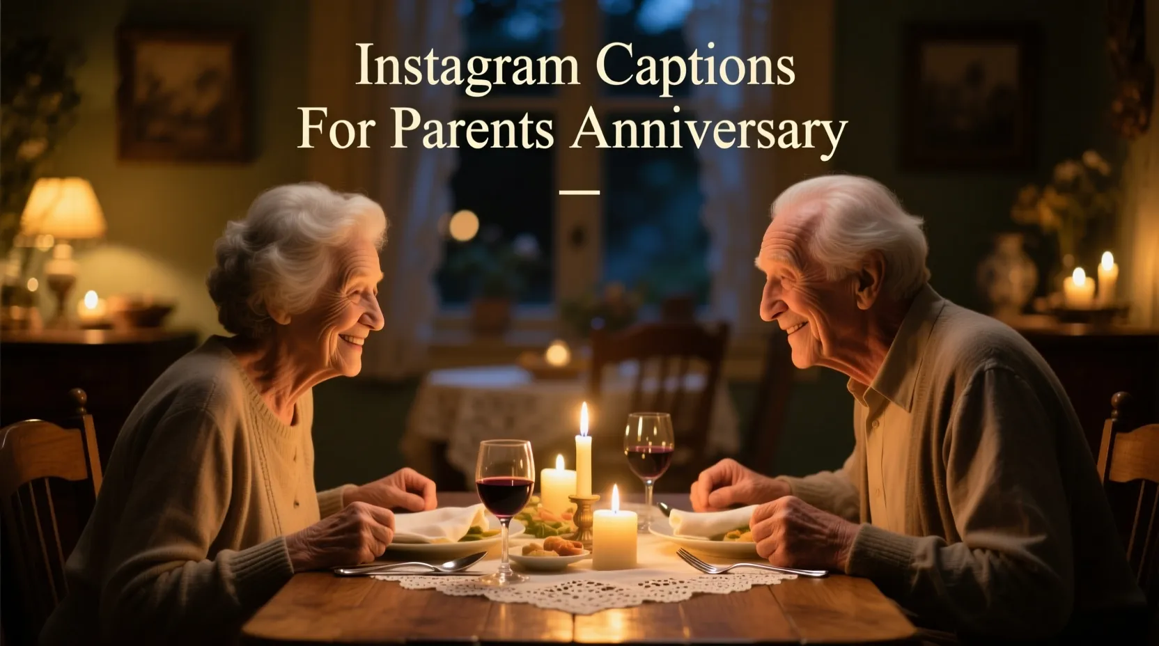 Instagram Captions For Parents Anniversary