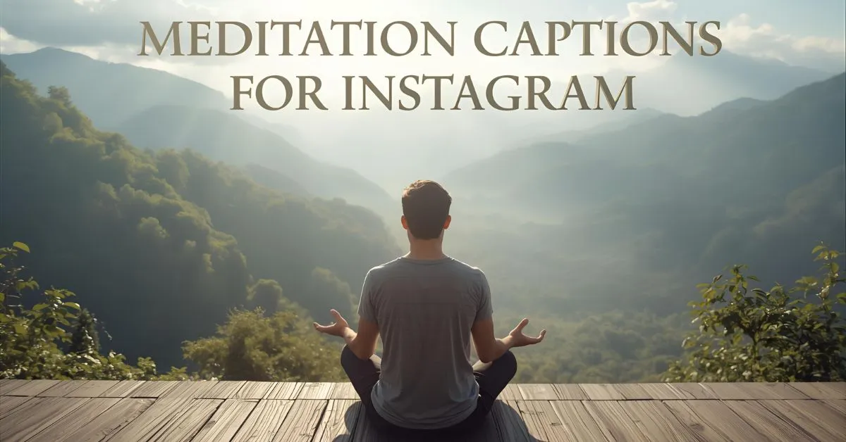 Meditation Captions For Instagram